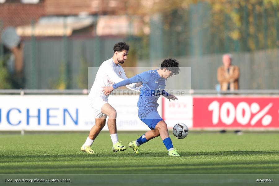 action, VAB, Sport, Schömig Digitaldruck Arena, SV Vatan Spor Aschaffenburg, Rimpar, Landesliga Nordwest, Fussball, BFV, ASV Rimpar, ASV, 19. Spieltag, 03.11.2024 - Bild-ID: 2451597