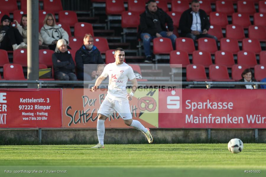action, VAB, Sport, Schömig Digitaldruck Arena, SV Vatan Spor Aschaffenburg, Rimpar, Landesliga Nordwest, Fussball, BFV, ASV Rimpar, ASV, 19. Spieltag, 03.11.2024 - Bild-ID: 2451600