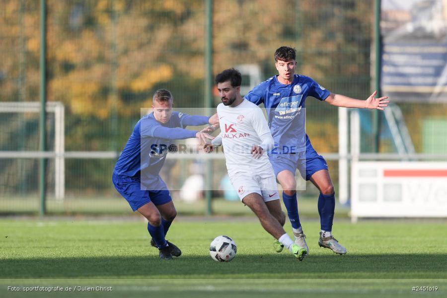 action, VAB, Sport, Schömig Digitaldruck Arena, SV Vatan Spor Aschaffenburg, Rimpar, Landesliga Nordwest, Fussball, BFV, ASV Rimpar, ASV, 19. Spieltag, 03.11.2024 - Bild-ID: 2451619