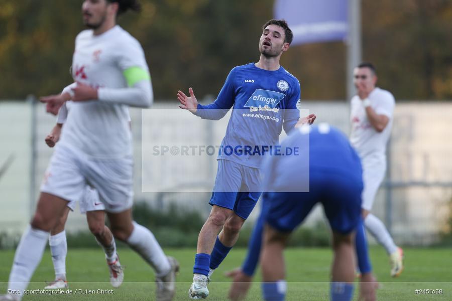 action, VAB, Sport, Schömig Digitaldruck Arena, SV Vatan Spor Aschaffenburg, Rimpar, Landesliga Nordwest, Fussball, BFV, ASV Rimpar, ASV, 19. Spieltag, 03.11.2024 - Bild-ID: 2451638