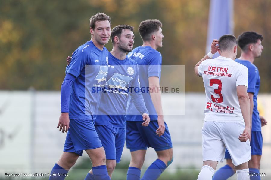 action, VAB, Sport, Schömig Digitaldruck Arena, SV Vatan Spor Aschaffenburg, Rimpar, Landesliga Nordwest, Fussball, BFV, ASV Rimpar, ASV, 19. Spieltag, 03.11.2024 - Bild-ID: 2451652