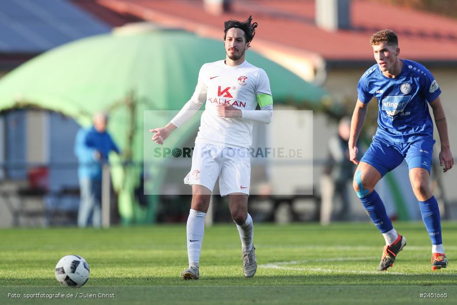 action, VAB, Sport, Schömig Digitaldruck Arena, SV Vatan Spor Aschaffenburg, Rimpar, Landesliga Nordwest, Fussball, BFV, ASV Rimpar, ASV, 19. Spieltag, 03.11.2024 - Bild-ID: 2451665