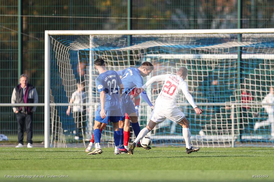 action, VAB, Sport, Schömig Digitaldruck Arena, SV Vatan Spor Aschaffenburg, Rimpar, Landesliga Nordwest, Fussball, BFV, ASV Rimpar, ASV, 19. Spieltag, 03.11.2024 - Bild-ID: 2451679