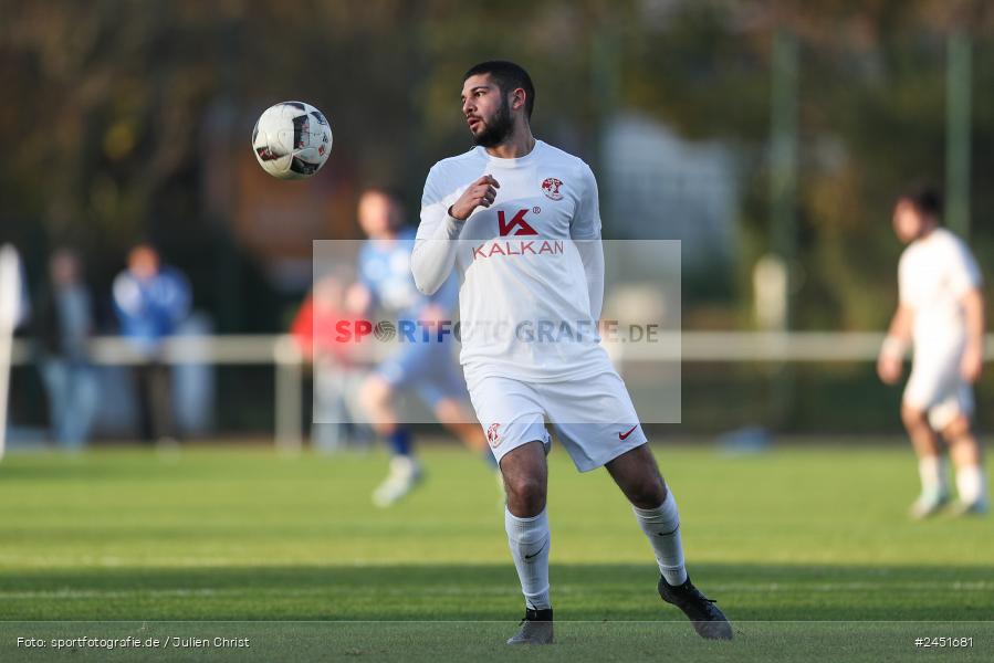 action, VAB, Sport, Schömig Digitaldruck Arena, SV Vatan Spor Aschaffenburg, Rimpar, Landesliga Nordwest, Fussball, BFV, ASV Rimpar, ASV, 19. Spieltag, 03.11.2024 - Bild-ID: 2451681