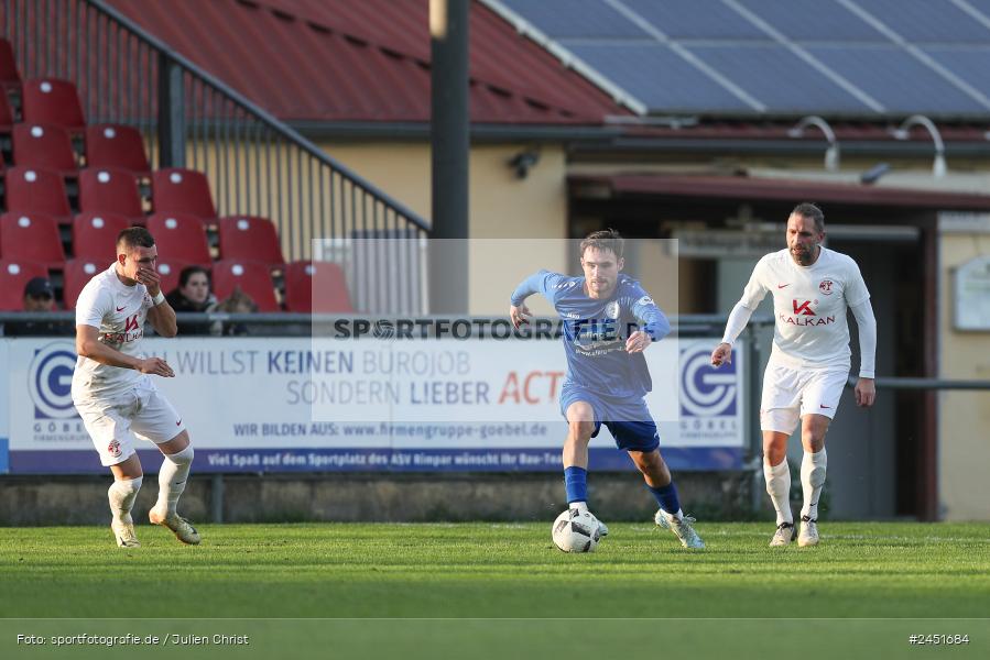 action, VAB, Sport, Schömig Digitaldruck Arena, SV Vatan Spor Aschaffenburg, Rimpar, Landesliga Nordwest, Fussball, BFV, ASV Rimpar, ASV, 19. Spieltag, 03.11.2024 - Bild-ID: 2451684
