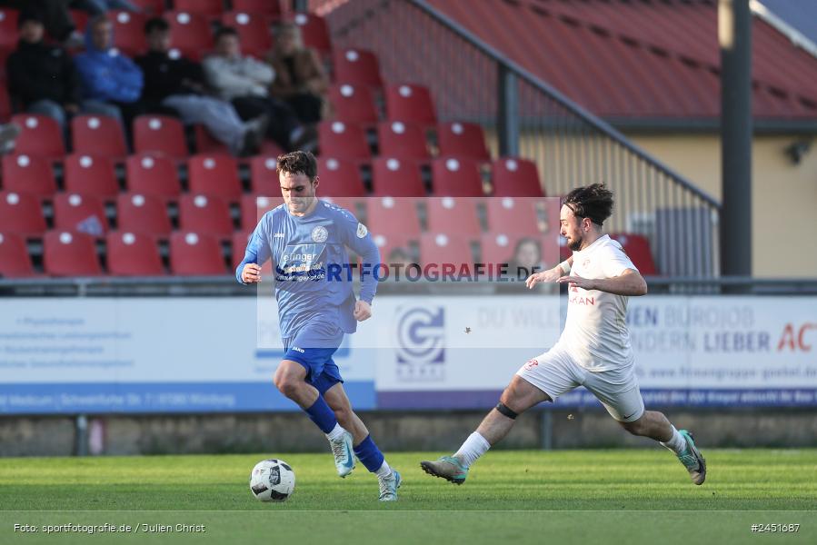 action, VAB, Sport, Schömig Digitaldruck Arena, SV Vatan Spor Aschaffenburg, Rimpar, Landesliga Nordwest, Fussball, BFV, ASV Rimpar, ASV, 19. Spieltag, 03.11.2024 - Bild-ID: 2451687