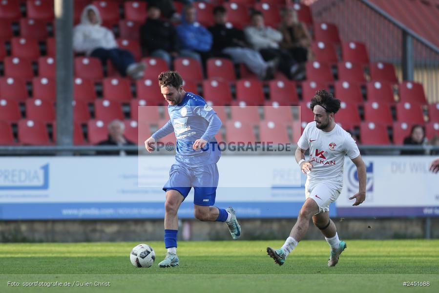 action, VAB, Sport, Schömig Digitaldruck Arena, SV Vatan Spor Aschaffenburg, Rimpar, Landesliga Nordwest, Fussball, BFV, ASV Rimpar, ASV, 19. Spieltag, 03.11.2024 - Bild-ID: 2451688