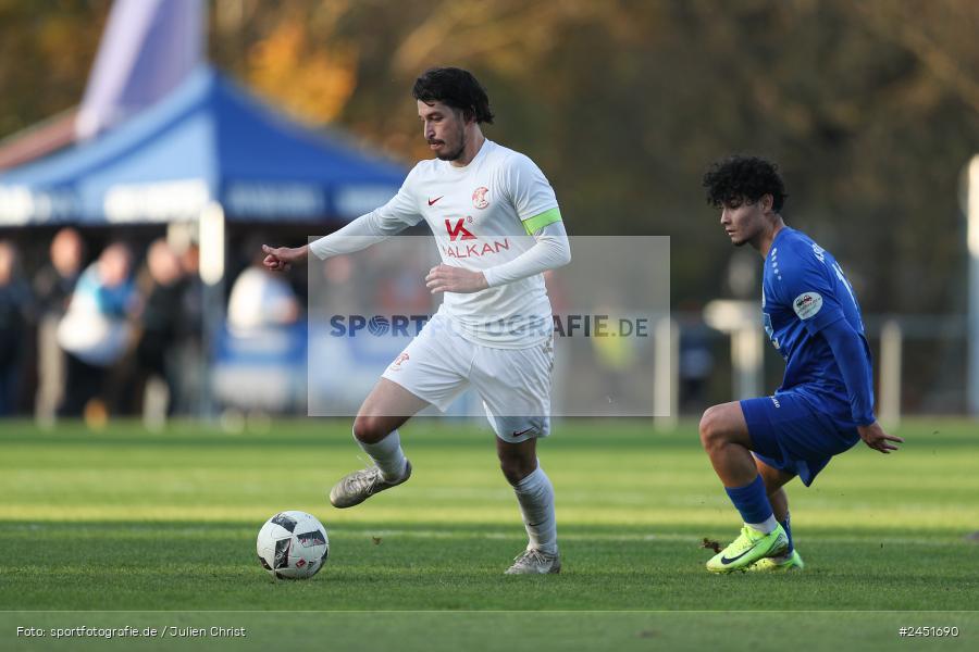action, VAB, Sport, Schömig Digitaldruck Arena, SV Vatan Spor Aschaffenburg, Rimpar, Landesliga Nordwest, Fussball, BFV, ASV Rimpar, ASV, 19. Spieltag, 03.11.2024 - Bild-ID: 2451690