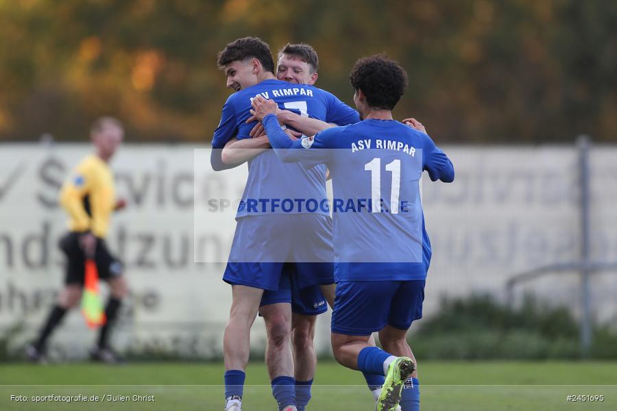 action, VAB, Sport, Schömig Digitaldruck Arena, SV Vatan Spor Aschaffenburg, Rimpar, Landesliga Nordwest, Fussball, BFV, ASV Rimpar, ASV, 19. Spieltag, 03.11.2024 - Bild-ID: 2451695