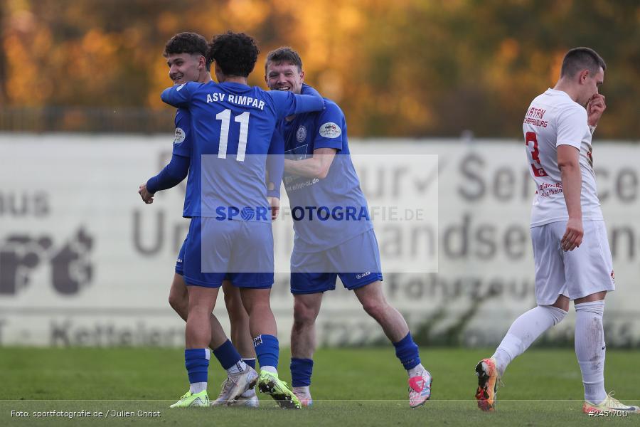 action, VAB, Sport, Schömig Digitaldruck Arena, SV Vatan Spor Aschaffenburg, Rimpar, Landesliga Nordwest, Fussball, BFV, ASV Rimpar, ASV, 19. Spieltag, 03.11.2024 - Bild-ID: 2451700