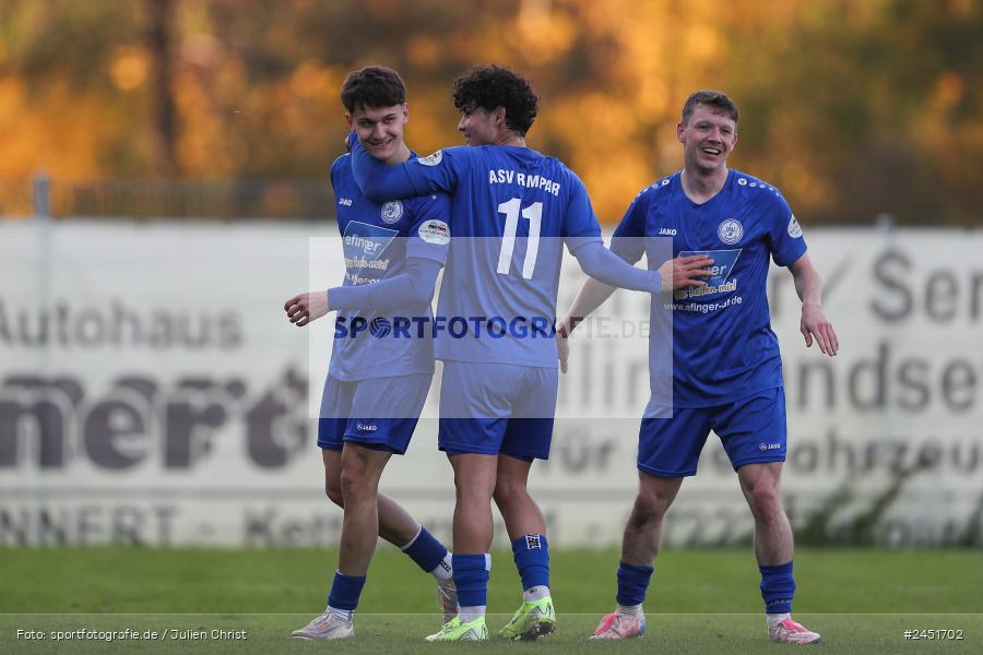 action, VAB, Sport, Schömig Digitaldruck Arena, SV Vatan Spor Aschaffenburg, Rimpar, Landesliga Nordwest, Fussball, BFV, ASV Rimpar, ASV, 19. Spieltag, 03.11.2024 - Bild-ID: 2451702
