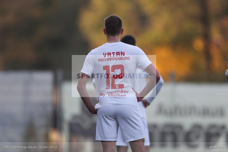 action, VAB, Sport, Schömig Digitaldruck Arena, SV Vatan Spor Aschaffenburg, Rimpar, Landesliga Nordwest, Fussball, BFV, ASV Rimpar, ASV, 19. Spieltag, 03.11.2024 - Bild-ID: 2451726