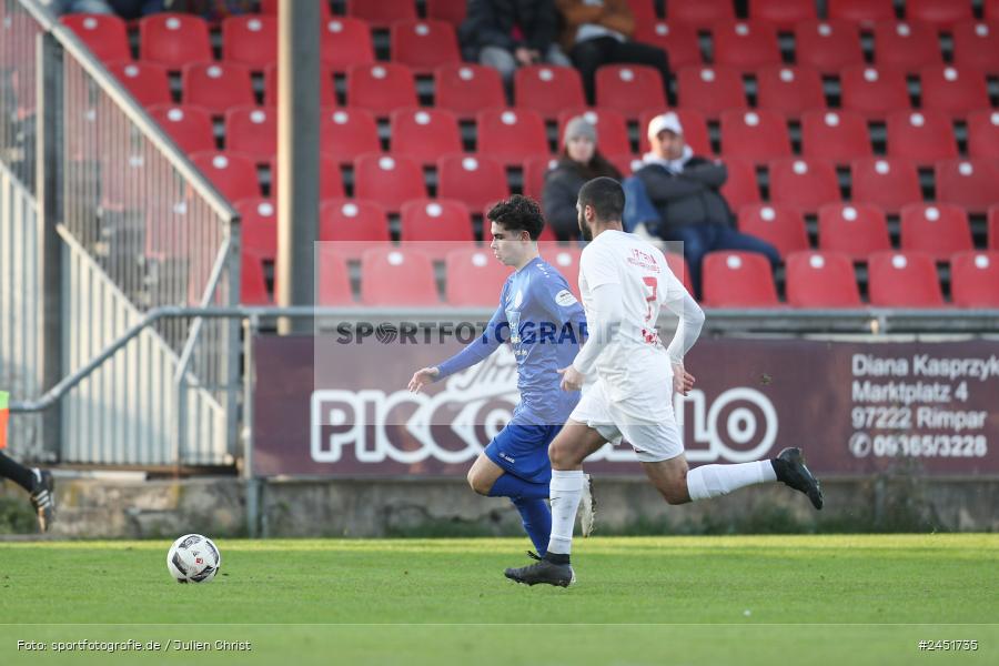 action, VAB, Sport, Schömig Digitaldruck Arena, SV Vatan Spor Aschaffenburg, Rimpar, Landesliga Nordwest, Fussball, BFV, ASV Rimpar, ASV, 19. Spieltag, 03.11.2024 - Bild-ID: 2451735