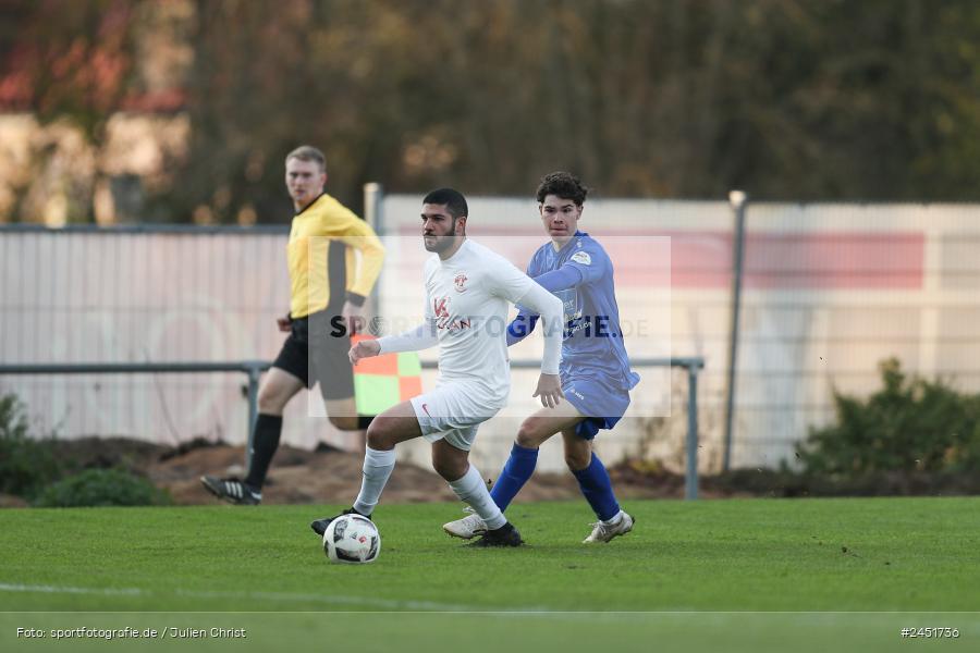 action, VAB, Sport, Schömig Digitaldruck Arena, SV Vatan Spor Aschaffenburg, Rimpar, Landesliga Nordwest, Fussball, BFV, ASV Rimpar, ASV, 19. Spieltag, 03.11.2024 - Bild-ID: 2451736