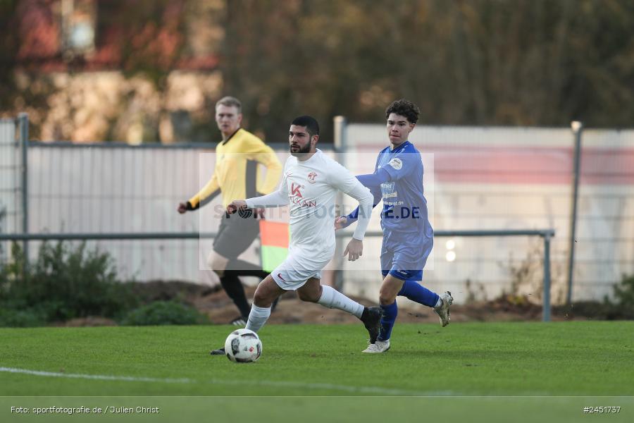 action, VAB, Sport, Schömig Digitaldruck Arena, SV Vatan Spor Aschaffenburg, Rimpar, Landesliga Nordwest, Fussball, BFV, ASV Rimpar, ASV, 19. Spieltag, 03.11.2024 - Bild-ID: 2451737