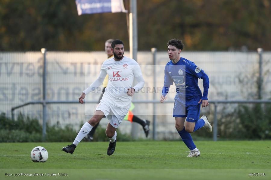 action, VAB, Sport, Schömig Digitaldruck Arena, SV Vatan Spor Aschaffenburg, Rimpar, Landesliga Nordwest, Fussball, BFV, ASV Rimpar, ASV, 19. Spieltag, 03.11.2024 - Bild-ID: 2451738