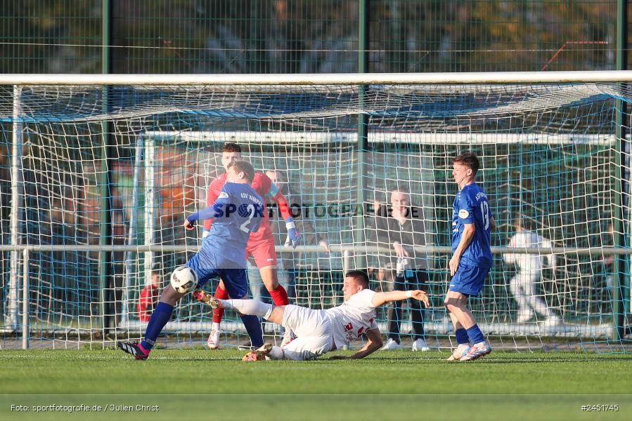 action, VAB, Sport, Schömig Digitaldruck Arena, SV Vatan Spor Aschaffenburg, Rimpar, Landesliga Nordwest, Fussball, BFV, ASV Rimpar, ASV, 19. Spieltag, 03.11.2024 - Bild-ID: 2451745