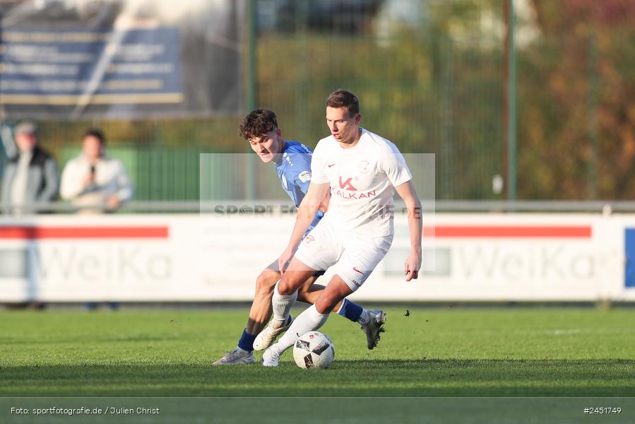action, VAB, Sport, Schömig Digitaldruck Arena, SV Vatan Spor Aschaffenburg, Rimpar, Landesliga Nordwest, Fussball, BFV, ASV Rimpar, ASV, 19. Spieltag, 03.11.2024 - Bild-ID: 2451749
