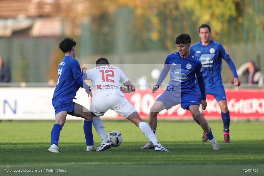action, VAB, Sport, Schömig Digitaldruck Arena, SV Vatan Spor Aschaffenburg, Rimpar, Landesliga Nordwest, Fussball, BFV, ASV Rimpar, ASV, 19. Spieltag, 03.11.2024 - Bild-ID: 2451750