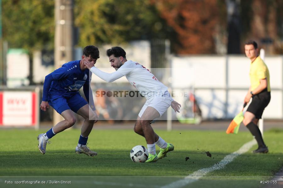 action, VAB, Sport, Schömig Digitaldruck Arena, SV Vatan Spor Aschaffenburg, Rimpar, Landesliga Nordwest, Fussball, BFV, ASV Rimpar, ASV, 19. Spieltag, 03.11.2024 - Bild-ID: 2451755