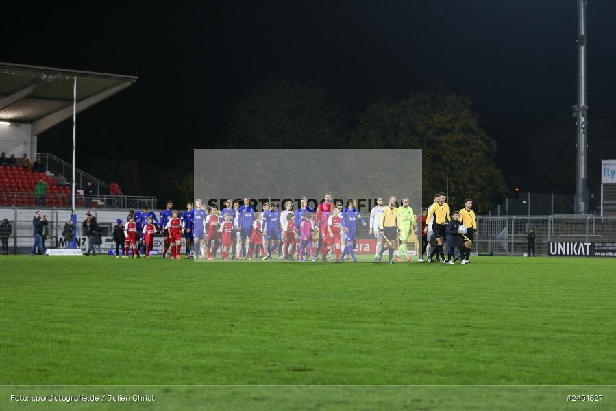 sport, action, Stadion am Schönbusch, SVA, SV Viktoria Aschaffenburg, Regionalliga Bayern, Fussball, FCE, FC Eintracht Bamberg, BFV, Aschaffenburg, 13. Spieltag, 05.11.2024 - Bild-ID: 2451827