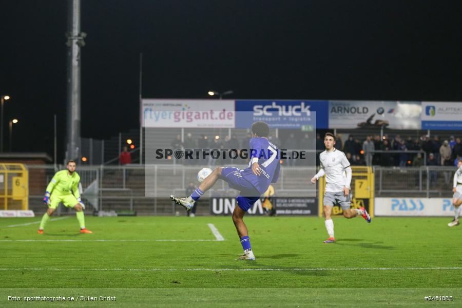 Stadion am Schönbusch, Aschaffenburg, 05.11.2024, sport, action, Fussball, BFV, 13. Spieltag, Regionalliga Bayern, FCE, SVA, FC Eintracht Bamberg, SV Viktoria Aschaffenburg - Bild-ID: 2451883