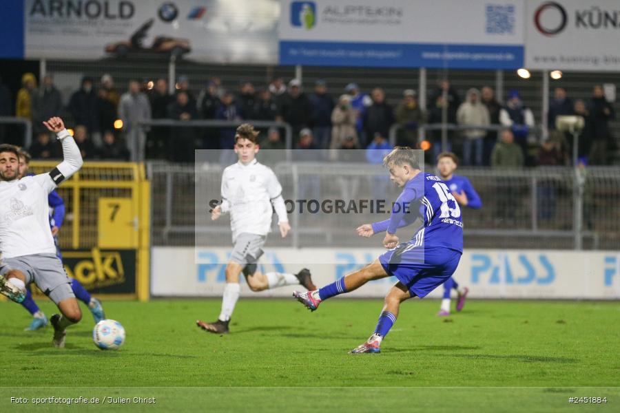 Stadion am Schönbusch, Aschaffenburg, 05.11.2024, sport, action, Fussball, BFV, 13. Spieltag, Regionalliga Bayern, FCE, SVA, FC Eintracht Bamberg, SV Viktoria Aschaffenburg - Bild-ID: 2451884