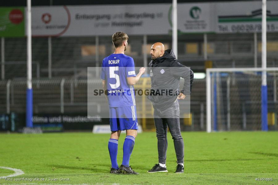 Stadion am Schönbusch, Aschaffenburg, 05.11.2024, sport, action, Fussball, BFV, 13. Spieltag, Regionalliga Bayern, FCE, SVA, FC Eintracht Bamberg, SV Viktoria Aschaffenburg - Bild-ID: 2451885