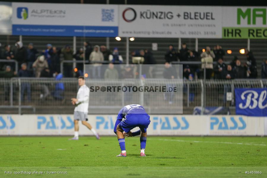 Stadion am Schönbusch, Aschaffenburg, 05.11.2024, sport, action, Fussball, BFV, 13. Spieltag, Regionalliga Bayern, FCE, SVA, FC Eintracht Bamberg, SV Viktoria Aschaffenburg - Bild-ID: 2451886