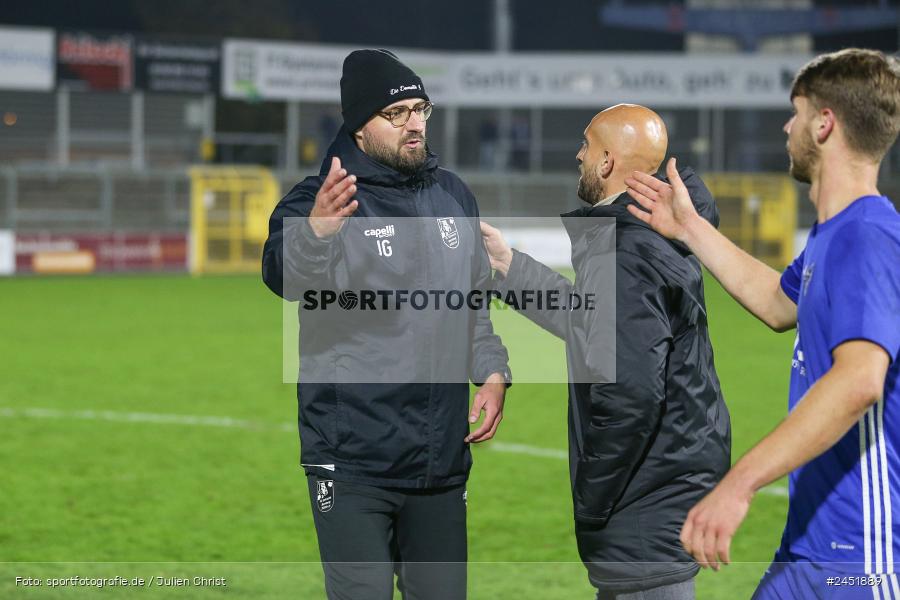 Stadion am Schönbusch, Aschaffenburg, 05.11.2024, sport, action, Fussball, BFV, 13. Spieltag, Regionalliga Bayern, FCE, SVA, FC Eintracht Bamberg, SV Viktoria Aschaffenburg - Bild-ID: 2451889