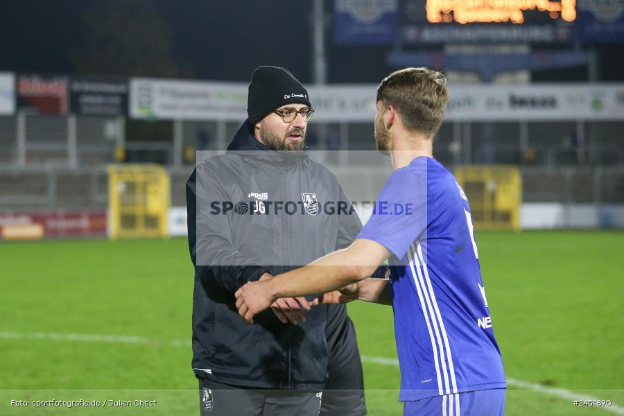 Stadion am Schönbusch, Aschaffenburg, 05.11.2024, sport, action, Fussball, BFV, 13. Spieltag, Regionalliga Bayern, FCE, SVA, FC Eintracht Bamberg, SV Viktoria Aschaffenburg - Bild-ID: 2451890
