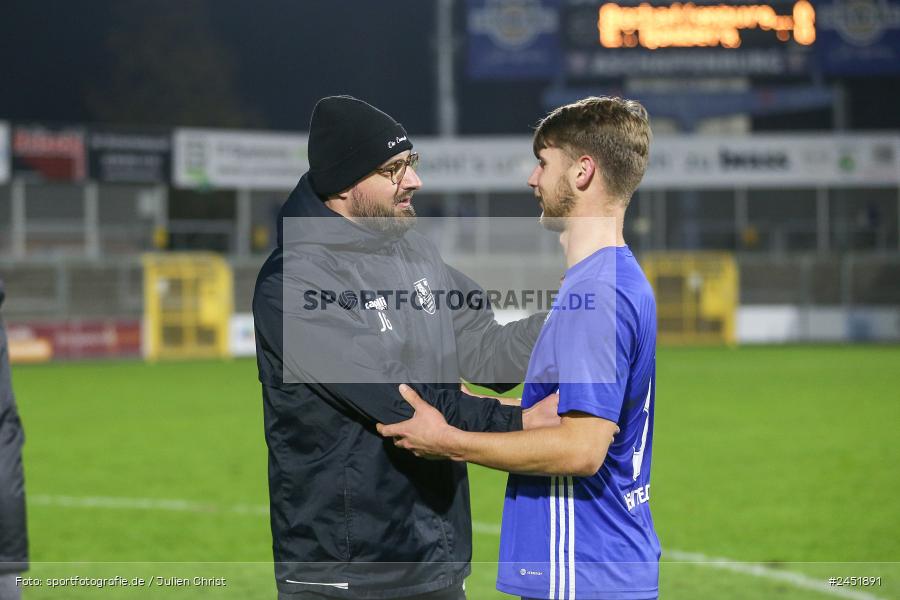 Stadion am Schönbusch, Aschaffenburg, 05.11.2024, sport, action, Fussball, BFV, 13. Spieltag, Regionalliga Bayern, FCE, SVA, FC Eintracht Bamberg, SV Viktoria Aschaffenburg - Bild-ID: 2451891