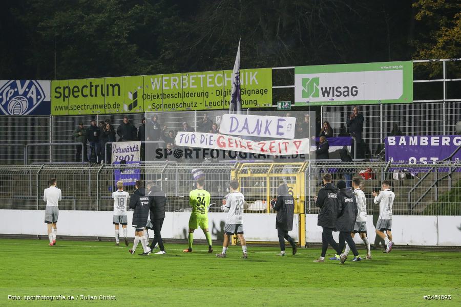 Stadion am Schönbusch, Aschaffenburg, 05.11.2024, sport, action, Fussball, BFV, 13. Spieltag, Regionalliga Bayern, FCE, SVA, FC Eintracht Bamberg, SV Viktoria Aschaffenburg - Bild-ID: 2451893