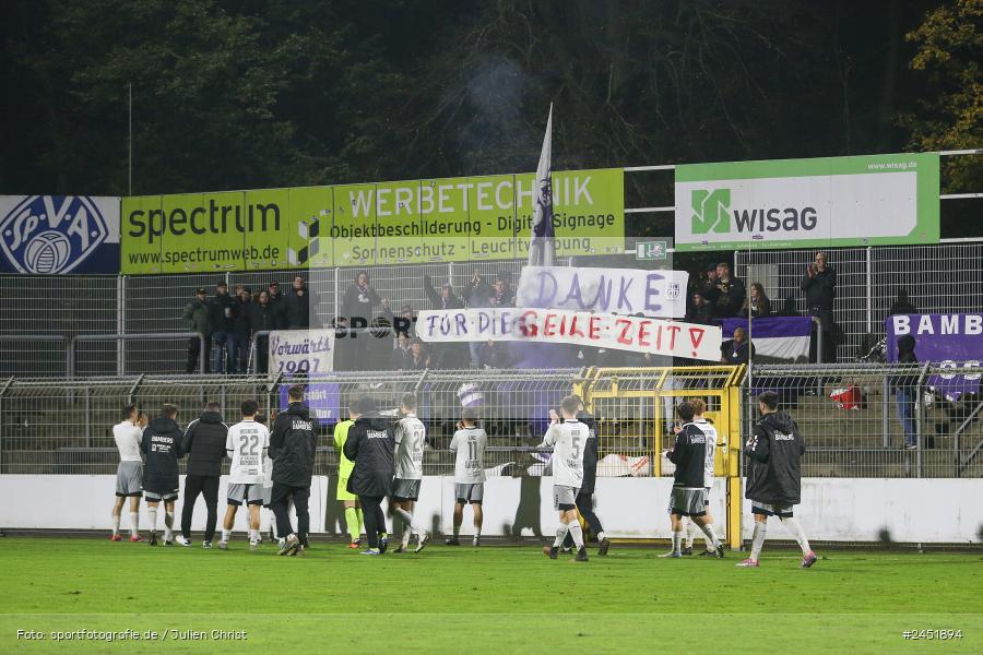 Stadion am Schönbusch, Aschaffenburg, 05.11.2024, sport, action, Fussball, BFV, 13. Spieltag, Regionalliga Bayern, FCE, SVA, FC Eintracht Bamberg, SV Viktoria Aschaffenburg - Bild-ID: 2451894
