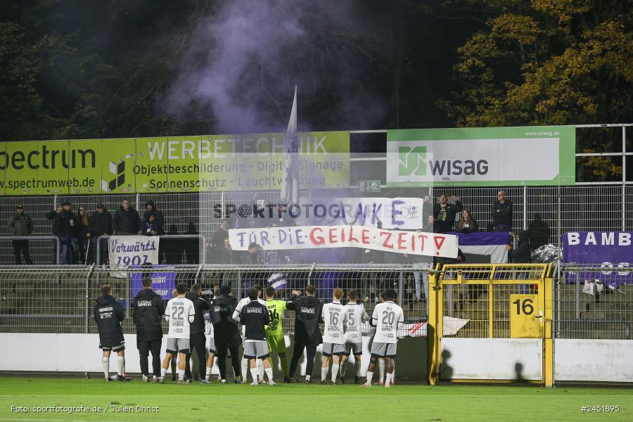 Stadion am Schönbusch, Aschaffenburg, 05.11.2024, sport, action, Fussball, BFV, 13. Spieltag, Regionalliga Bayern, FCE, SVA, FC Eintracht Bamberg, SV Viktoria Aschaffenburg - Bild-ID: 2451895