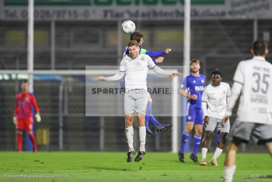 Stadion am Schönbusch, Aschaffenburg, 05.11.2024, sport, action, Fussball, BFV, 13. Spieltag, Regionalliga Bayern, FCE, SVA, FC Eintracht Bamberg, SV Viktoria Aschaffenburg - Bild-ID: 2451913