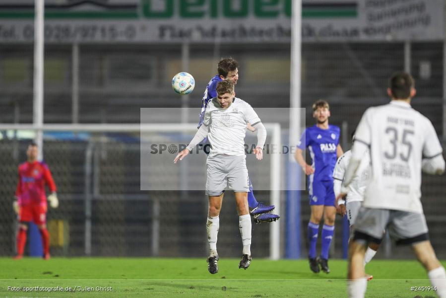 Stadion am Schönbusch, Aschaffenburg, 05.11.2024, sport, action, Fussball, BFV, 13. Spieltag, Regionalliga Bayern, FCE, SVA, FC Eintracht Bamberg, SV Viktoria Aschaffenburg - Bild-ID: 2451914
