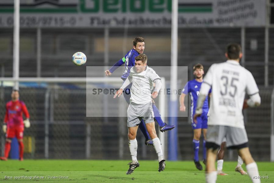 Stadion am Schönbusch, Aschaffenburg, 05.11.2024, sport, action, Fussball, BFV, 13. Spieltag, Regionalliga Bayern, FCE, SVA, FC Eintracht Bamberg, SV Viktoria Aschaffenburg - Bild-ID: 2451915