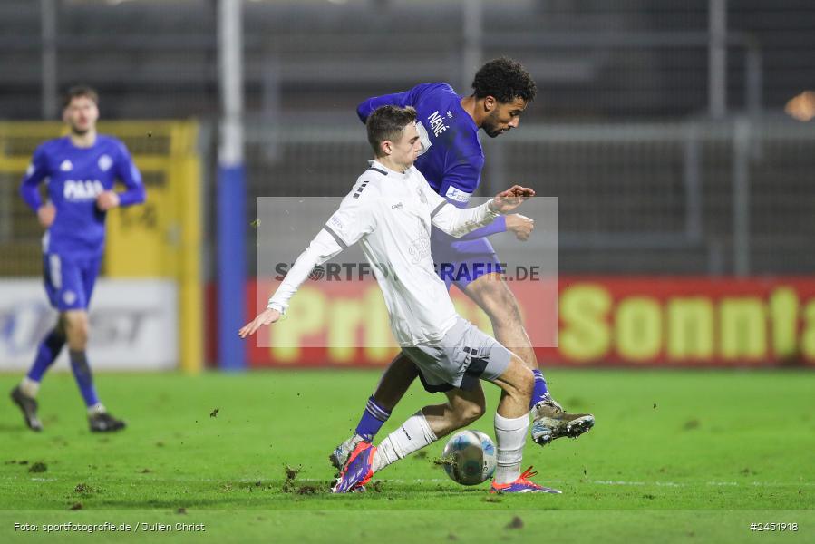 Stadion am Schönbusch, Aschaffenburg, 05.11.2024, sport, action, Fussball, BFV, 13. Spieltag, Regionalliga Bayern, FCE, SVA, FC Eintracht Bamberg, SV Viktoria Aschaffenburg - Bild-ID: 2451918