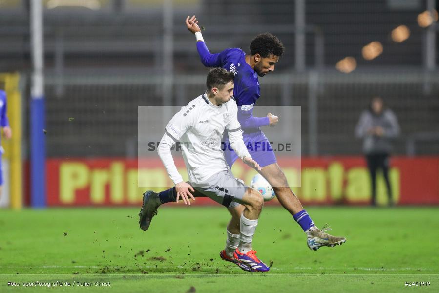 Stadion am Schönbusch, Aschaffenburg, 05.11.2024, sport, action, Fussball, BFV, 13. Spieltag, Regionalliga Bayern, FCE, SVA, FC Eintracht Bamberg, SV Viktoria Aschaffenburg - Bild-ID: 2451919