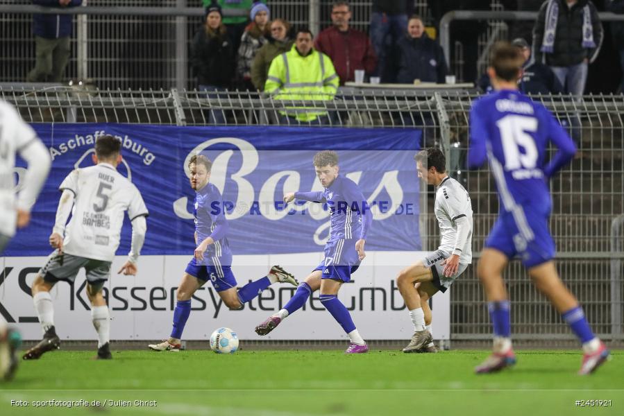 Stadion am Schönbusch, Aschaffenburg, 05.11.2024, sport, action, Fussball, BFV, 13. Spieltag, Regionalliga Bayern, FCE, SVA, FC Eintracht Bamberg, SV Viktoria Aschaffenburg - Bild-ID: 2451921