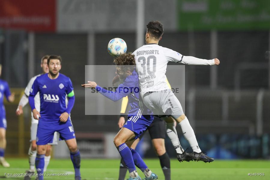 Stadion am Schönbusch, Aschaffenburg, 05.11.2024, sport, action, Fussball, BFV, 13. Spieltag, Regionalliga Bayern, FCE, SVA, FC Eintracht Bamberg, SV Viktoria Aschaffenburg - Bild-ID: 2451953