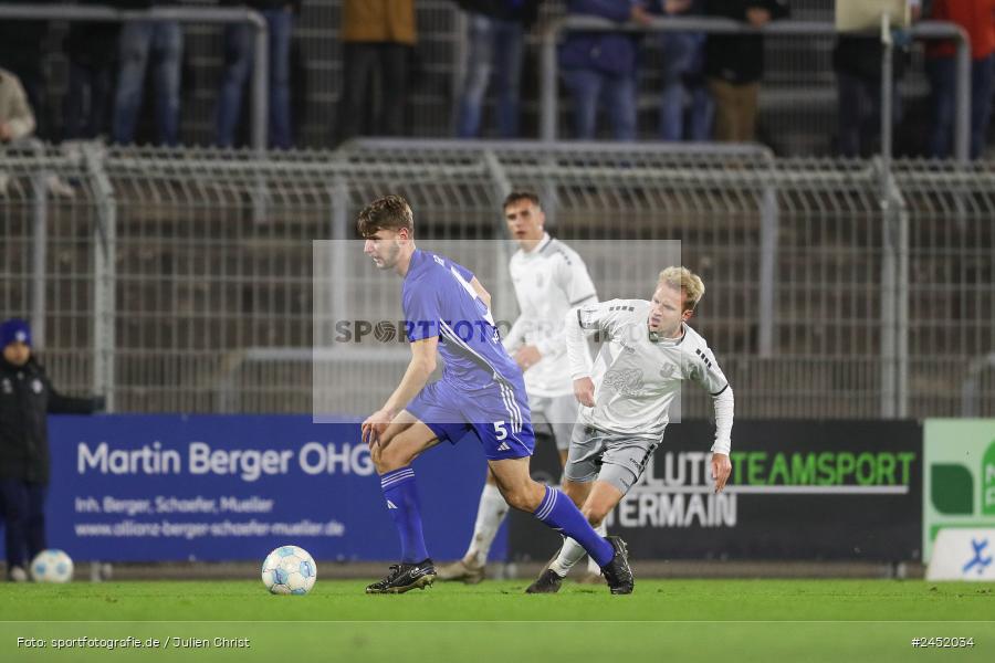 Stadion am Schönbusch, Aschaffenburg, 05.11.2024, sport, action, Fussball, BFV, 13. Spieltag, Regionalliga Bayern, FCE, SVA, FC Eintracht Bamberg, SV Viktoria Aschaffenburg - Bild-ID: 2452034 Stadion am Schönbusch, Aschaffenburg, 05.11.2024, sport, action, Fussball, BFV, 13. Spieltag, Regionalliga Bayern, FCE, SVA, FC Eintracht Bamberg, SV Viktoria Aschaffenburg - Bild-ID: 2452034