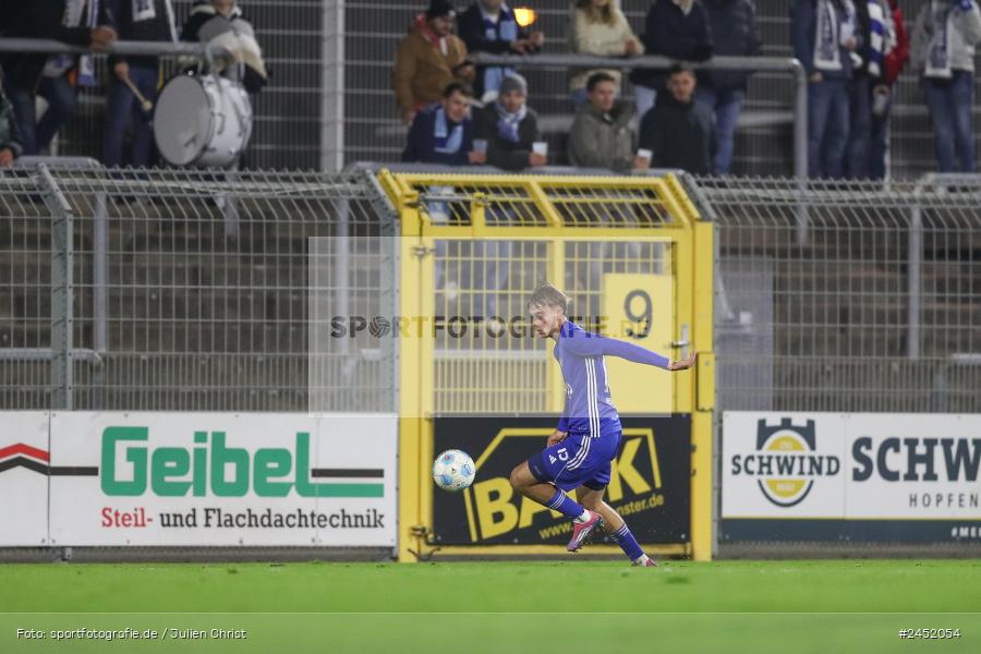 Stadion am Schönbusch, Aschaffenburg, 05.11.2024, sport, action, Fussball, BFV, 13. Spieltag, Regionalliga Bayern, FCE, SVA, FC Eintracht Bamberg, SV Viktoria Aschaffenburg - Bild-ID: 2452054