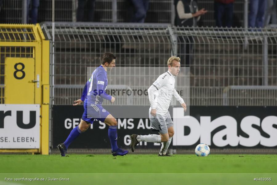 Stadion am Schönbusch, Aschaffenburg, 05.11.2024, sport, action, Fussball, BFV, 13. Spieltag, Regionalliga Bayern, FCE, SVA, FC Eintracht Bamberg, SV Viktoria Aschaffenburg - Bild-ID: 2452055