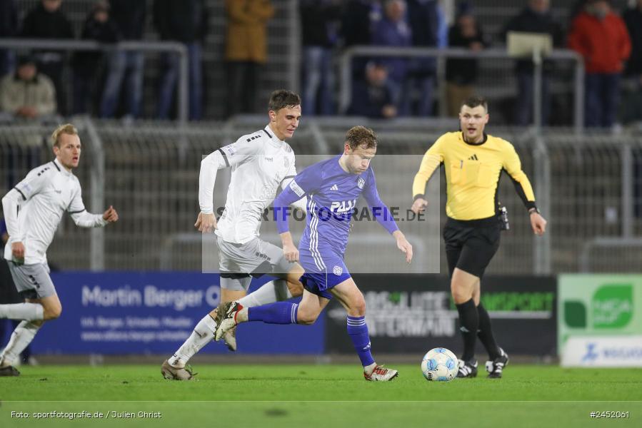 Stadion am Schönbusch, Aschaffenburg, 05.11.2024, sport, action, Fussball, BFV, 13. Spieltag, Regionalliga Bayern, FCE, SVA, FC Eintracht Bamberg, SV Viktoria Aschaffenburg - Bild-ID: 2452061