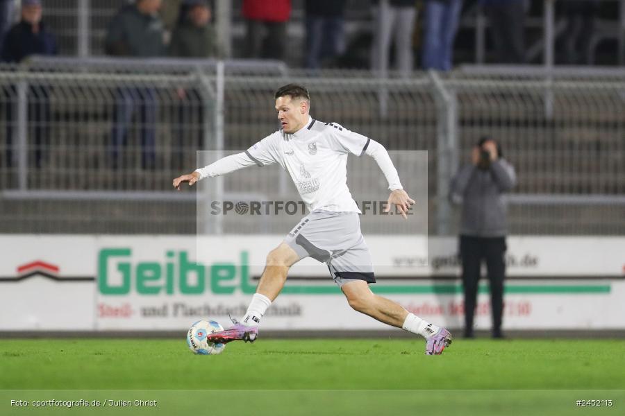 Stadion am Schönbusch, Aschaffenburg, 05.11.2024, sport, action, Fussball, BFV, 13. Spieltag, Regionalliga Bayern, FCE, SVA, FC Eintracht Bamberg, SV Viktoria Aschaffenburg - Bild-ID: 2452113