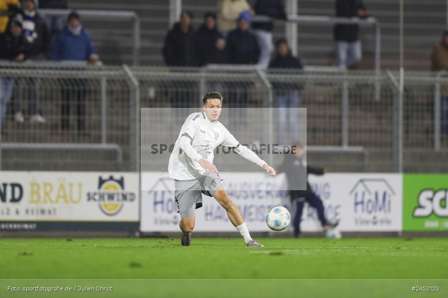 Stadion am Schönbusch, Aschaffenburg, 05.11.2024, sport, action, Fussball, BFV, 13. Spieltag, Regionalliga Bayern, FCE, SVA, FC Eintracht Bamberg, SV Viktoria Aschaffenburg - Bild-ID: 2452120