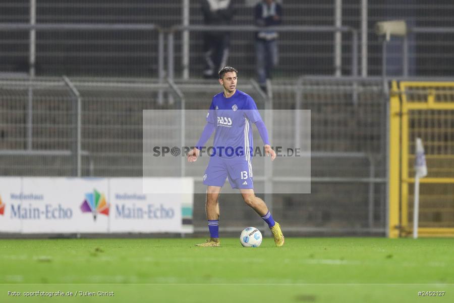 Stadion am Schönbusch, Aschaffenburg, 05.11.2024, sport, action, Fussball, BFV, 13. Spieltag, Regionalliga Bayern, FCE, SVA, FC Eintracht Bamberg, SV Viktoria Aschaffenburg - Bild-ID: 2452127