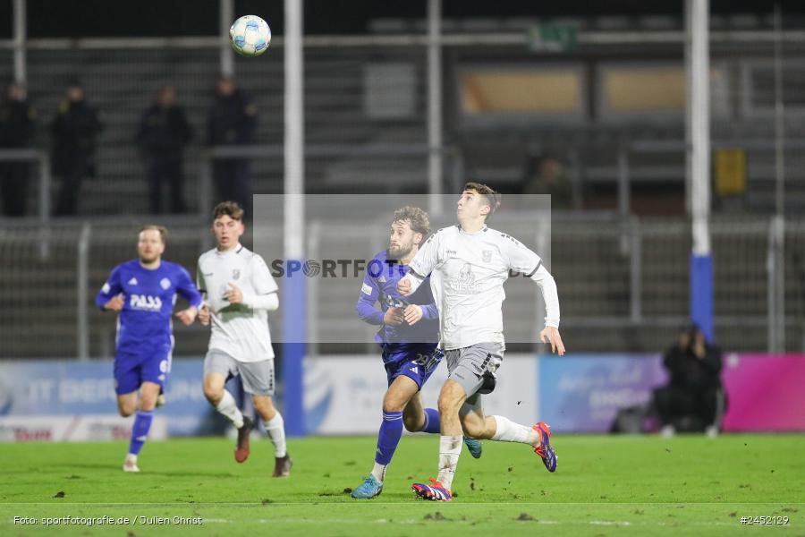 Stadion am Schönbusch, Aschaffenburg, 05.11.2024, sport, action, Fussball, BFV, 13. Spieltag, Regionalliga Bayern, FCE, SVA, FC Eintracht Bamberg, SV Viktoria Aschaffenburg - Bild-ID: 2452129